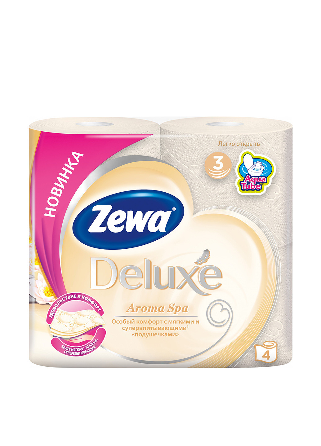Туалетная бумага (4 шт.) Zewa (201708982)