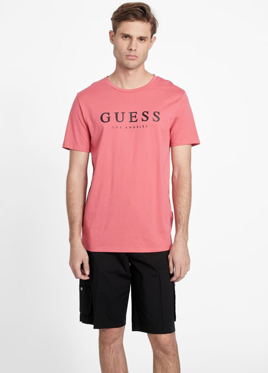 Рожева футболка Guess