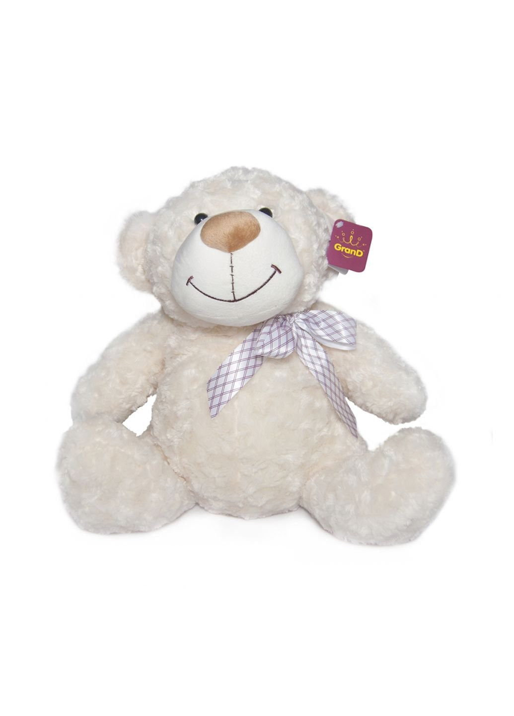 М'яка іграшка Classic Ведмідь із бантом 40 см Grand (252245366)