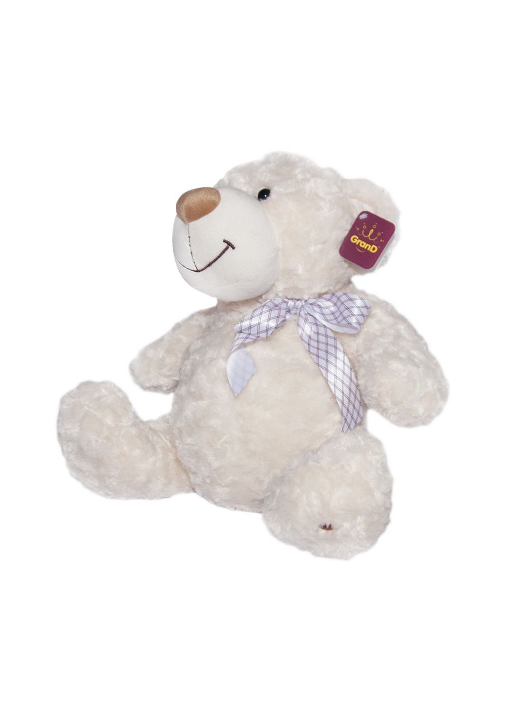 М'яка іграшка Classic Ведмідь із бантом 40 см Grand (252245366)