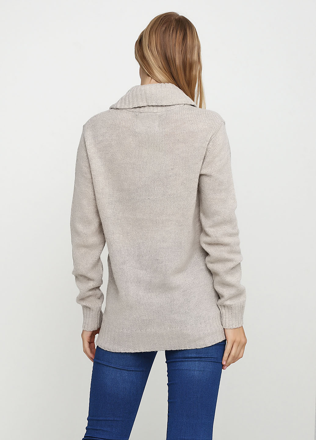 Світло-сірий демісезонний пуловер пуловер CHD