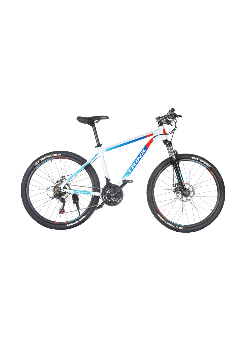 Велосипед Trinx m100 26"х19" white-red-blue (146489462)