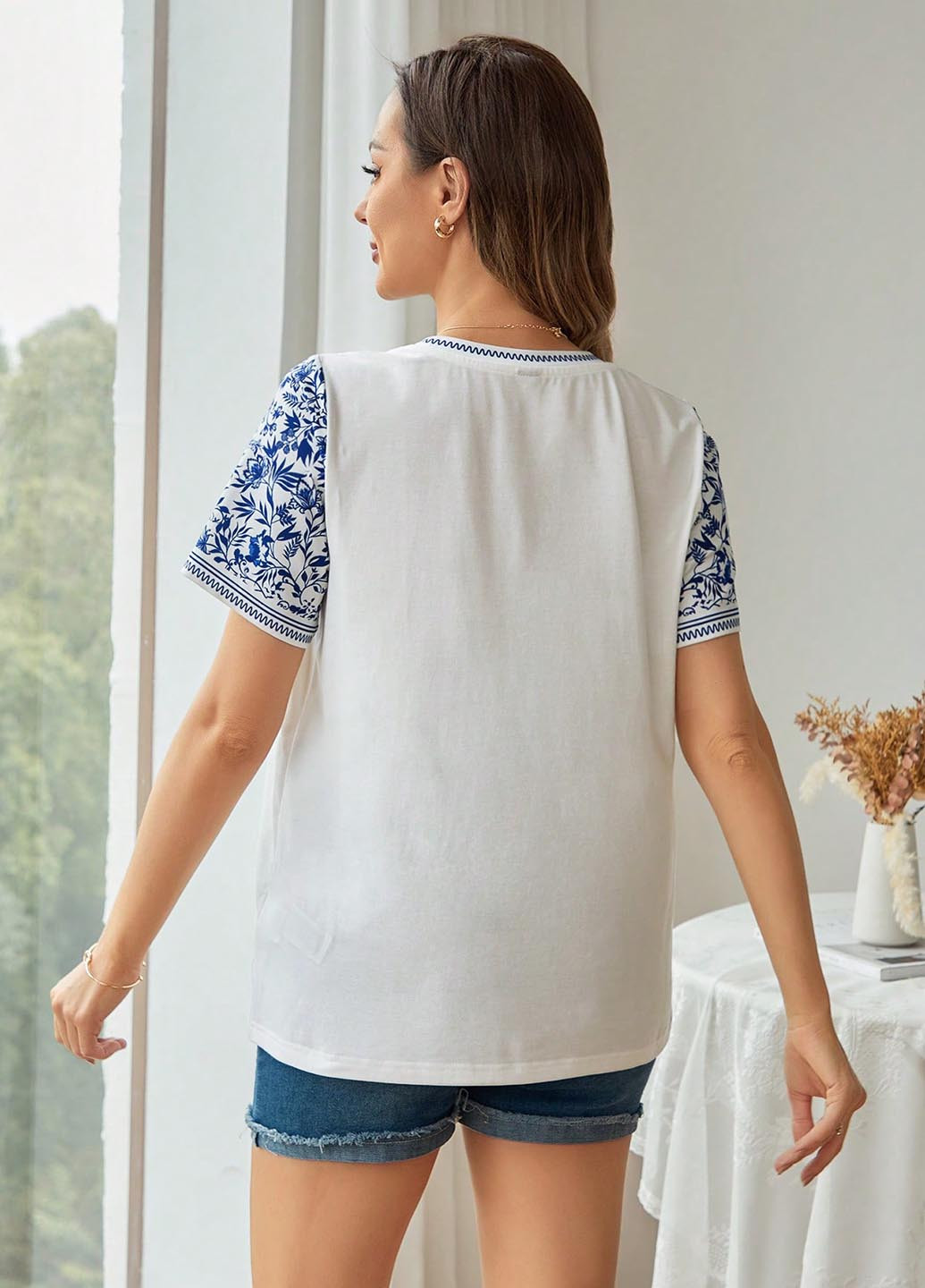 Футболка для беременных SHEIN - (347152942)