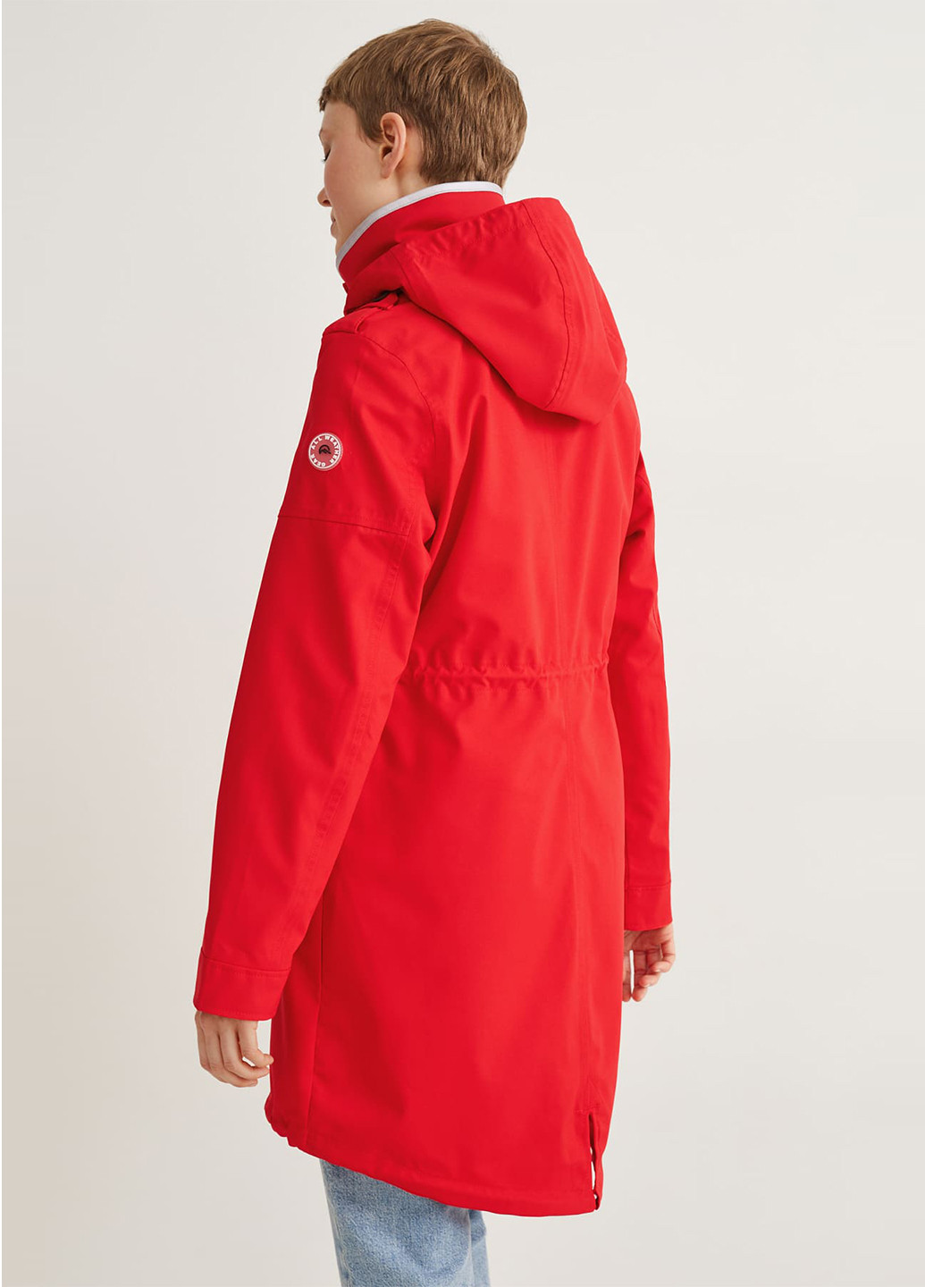 Червона демісезонна куртка C&A