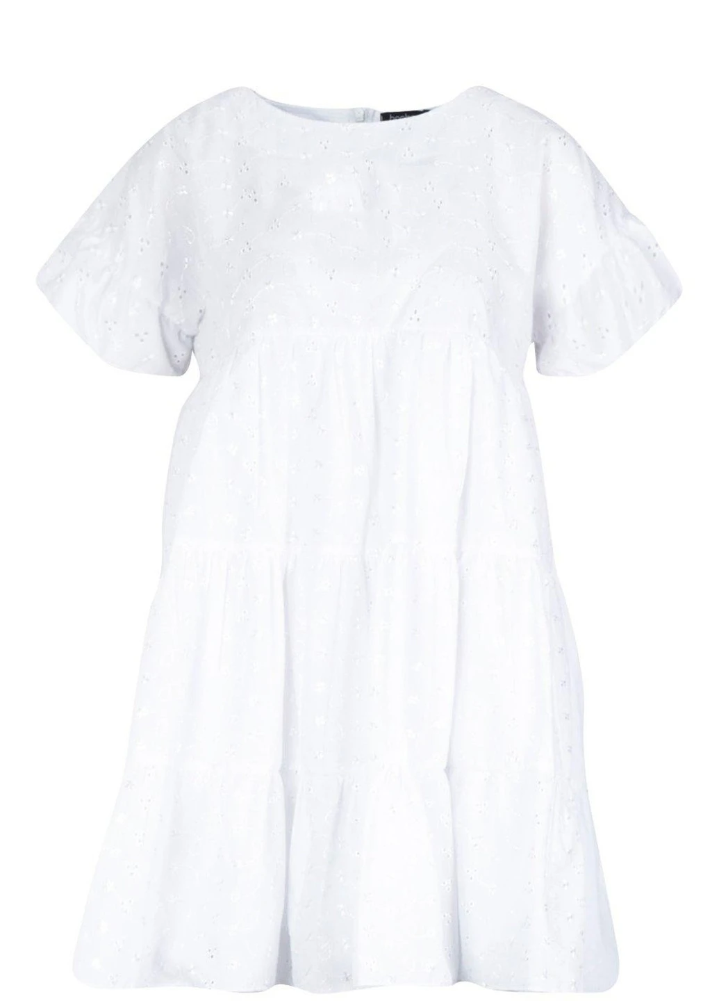 Белое платье Boohoo