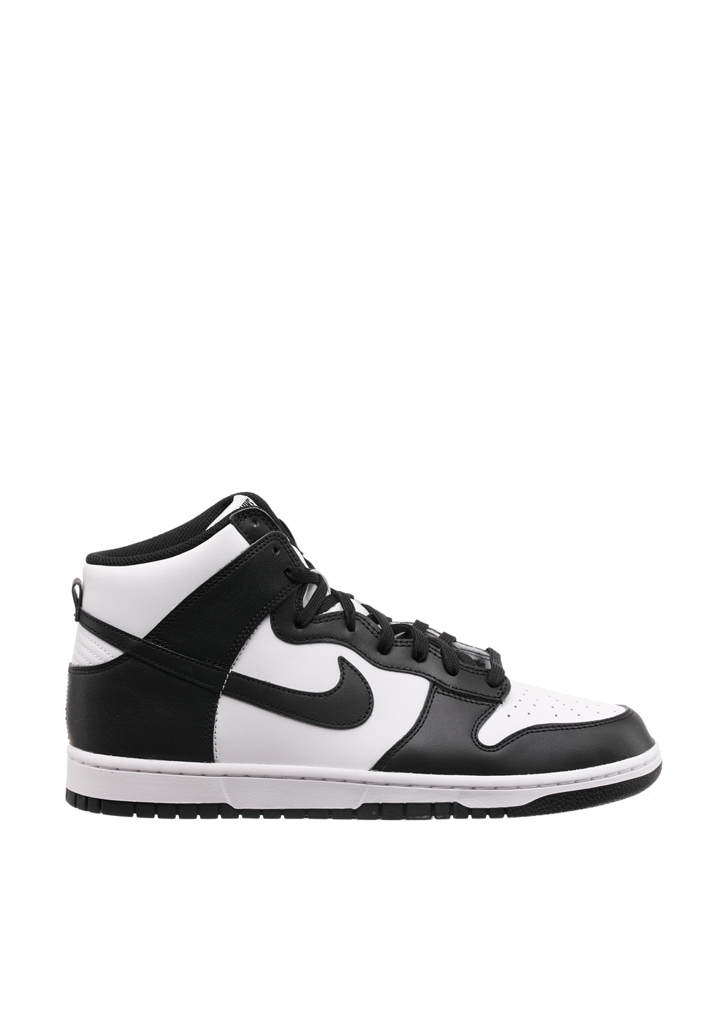 Черно-белые кроссовки dd1399-105_2024 Nike DUNK HI RETRO