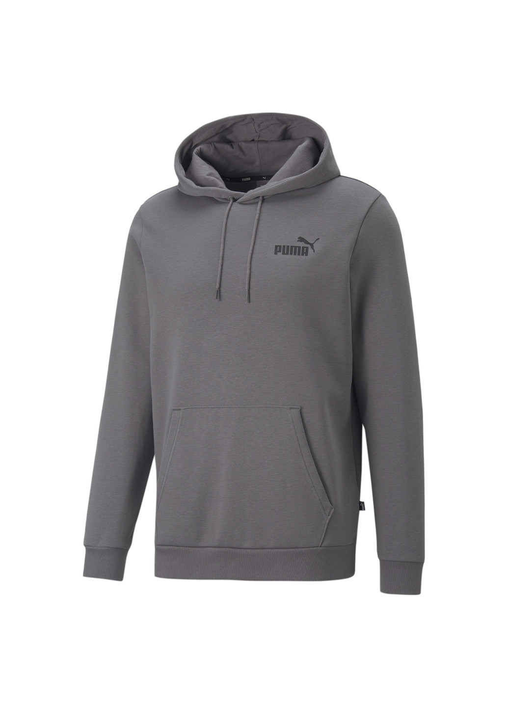 Сіра демісезонна худі essentials small logo men’s hoodie Puma