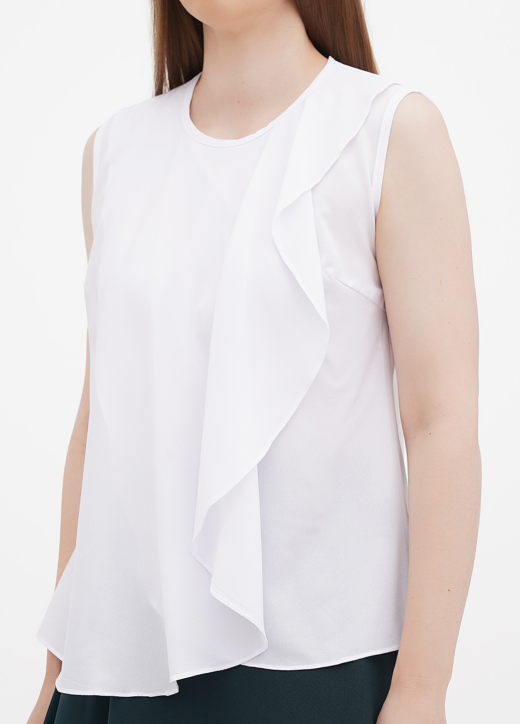 Белая летняя блуза Rebecca Tatti