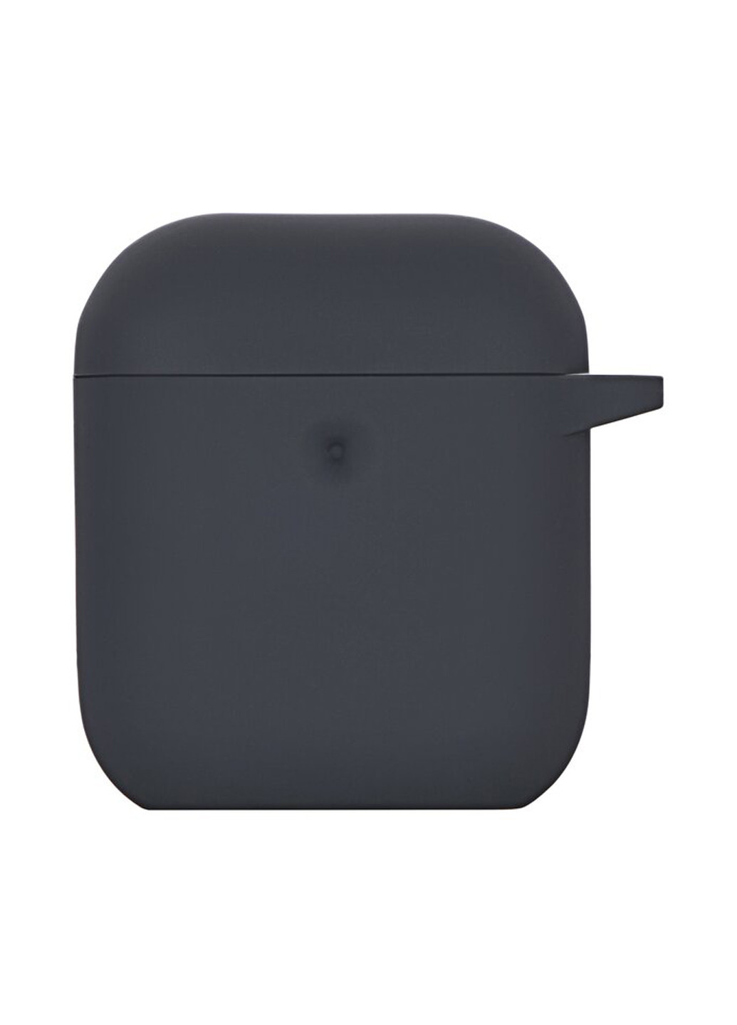 Чехол для наушников 2Е 2E для Apple AirPods, Pure Color Silicone (3.0mm), Carbon Gray серые