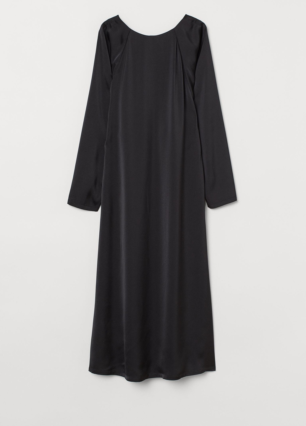 Чорна кежуал сукня H&M однотонна