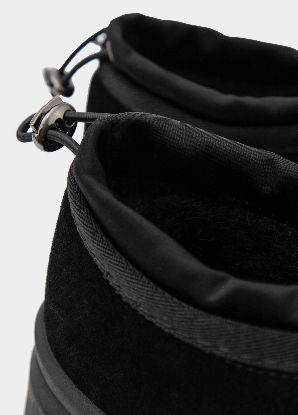 Respect Туфлі чорний з натуральна замша, україна — зима (306545997)