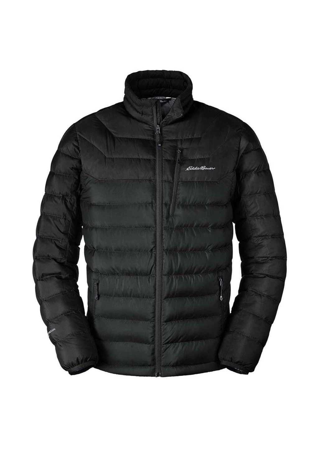 Черный демисезонный Пуховик аляска Eddie Bauer