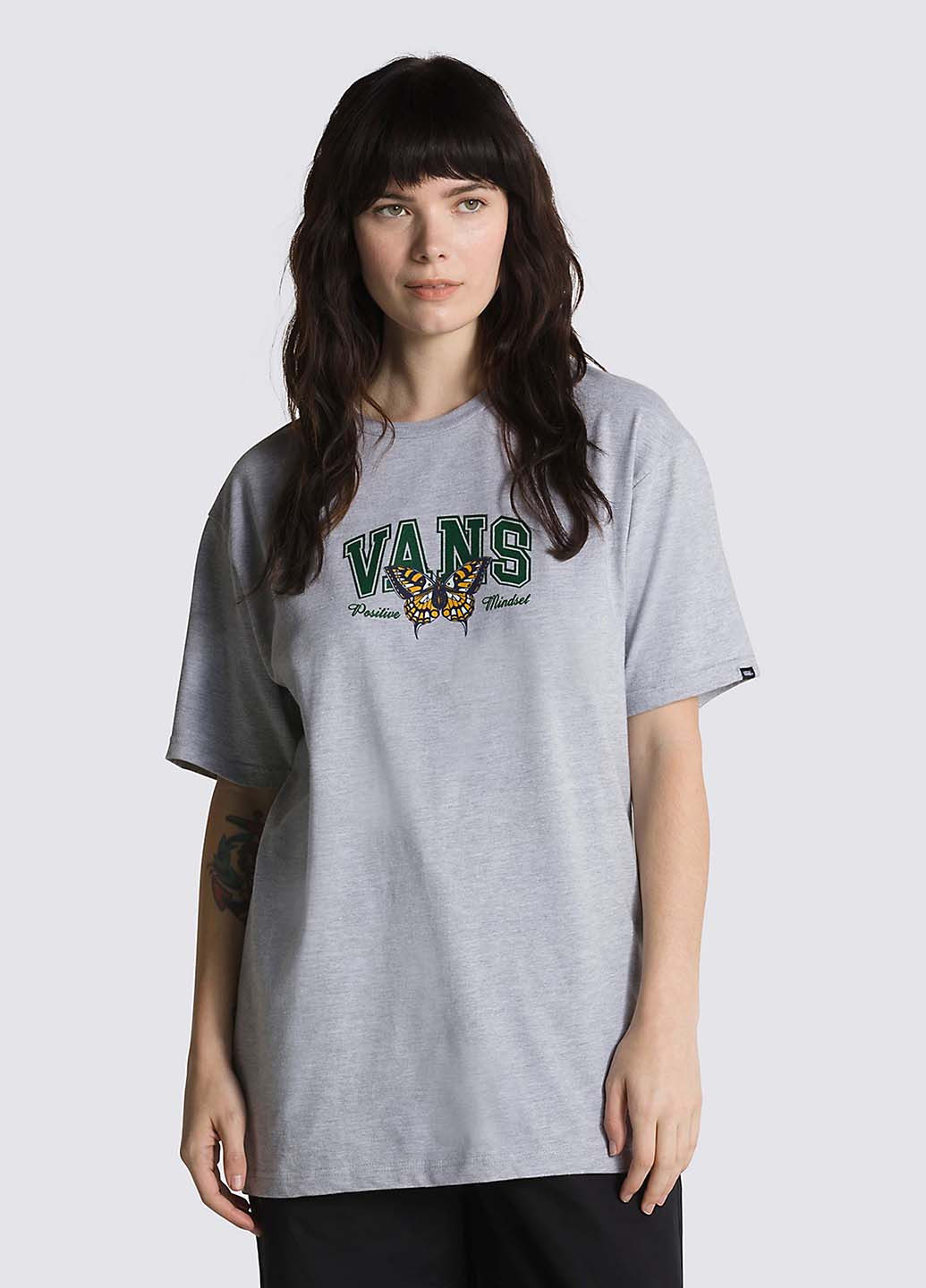 Серая футболка Vans VN00003ZATH1