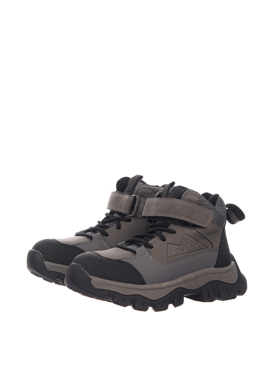 Темно-серые кэжуал, спортивные зимние ботинки UTRAND
