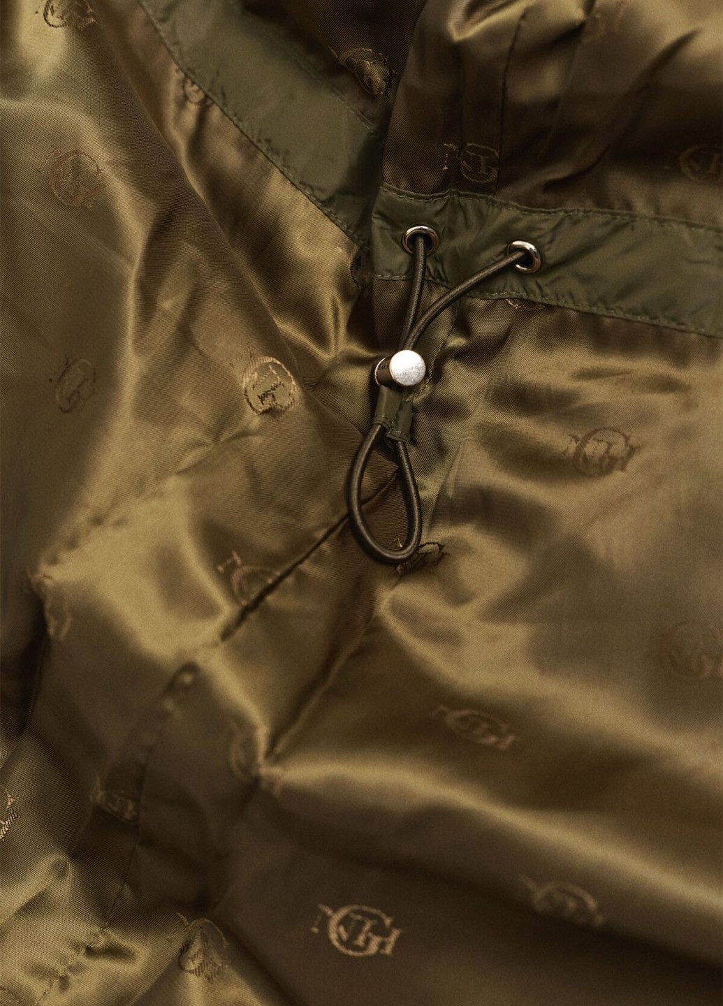 Оливковый зимний Пуховик Gant