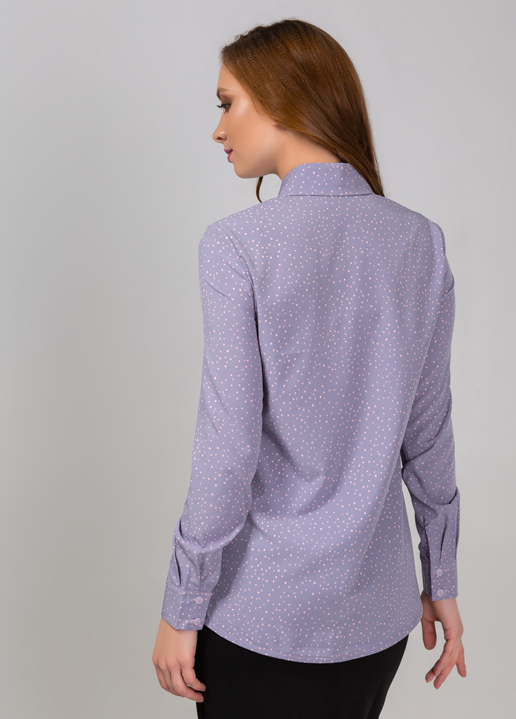 Сиреневая демисезонная блуза Azuri