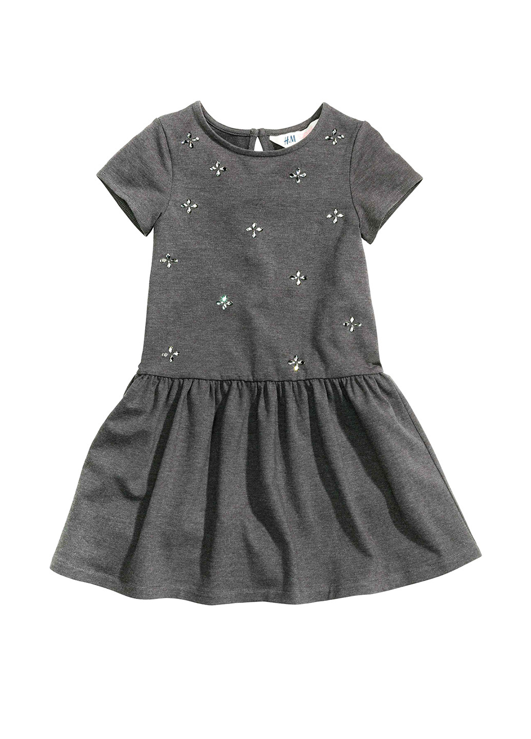 Тёмно-серое платье H&M (26214713)