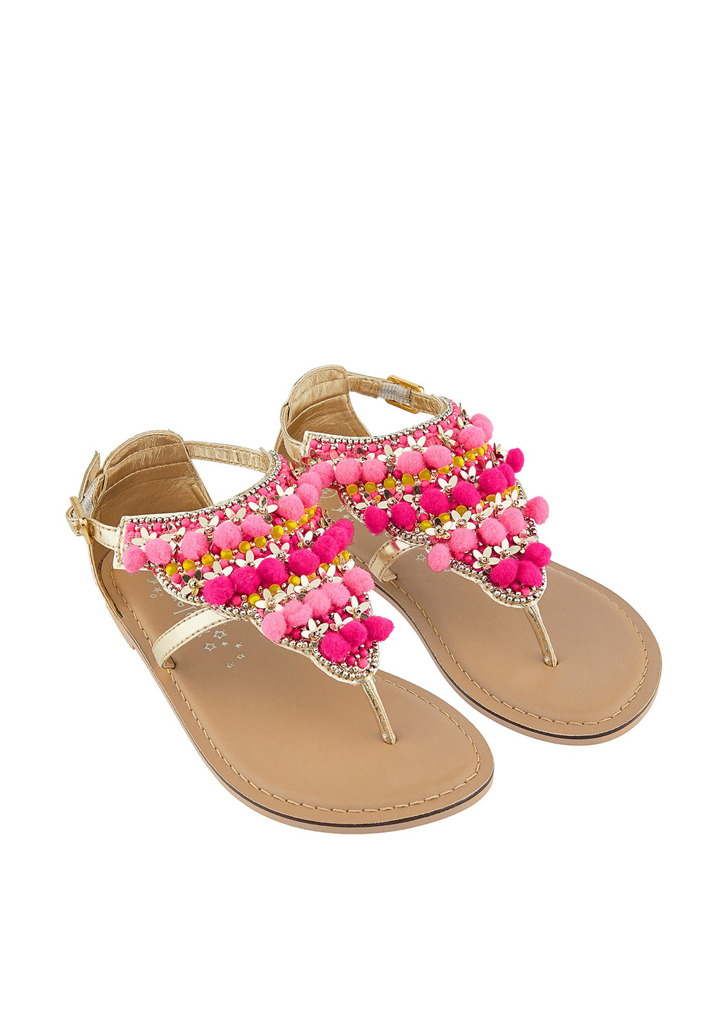 Розовые кэжуал сандалии Accessorize с ремешком