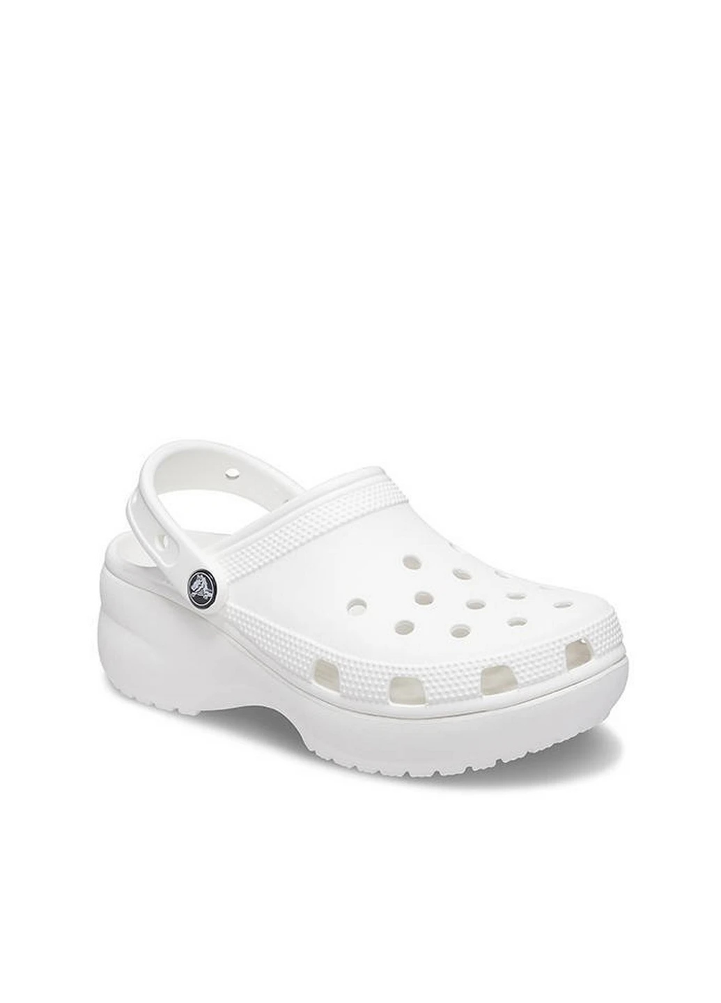 Белые сабо крокс Crocs