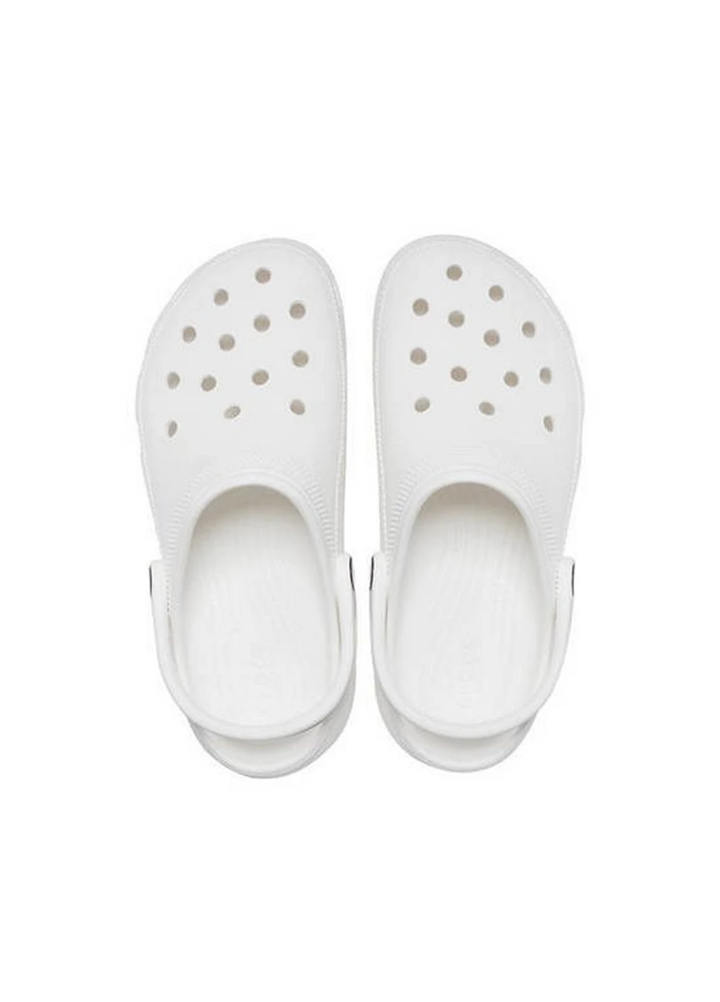 Белые сабо крокс Crocs