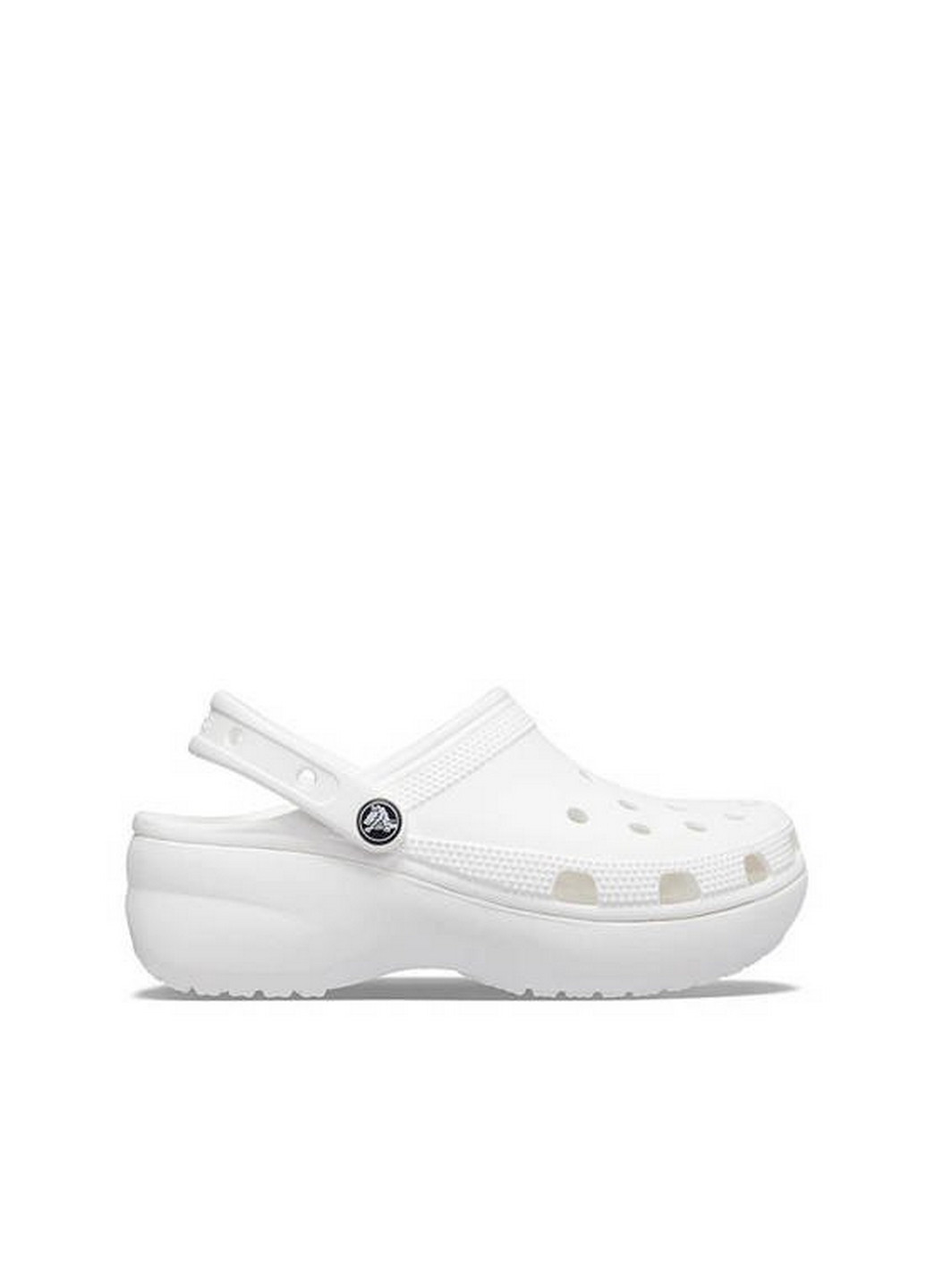 Белые сабо крокс Crocs