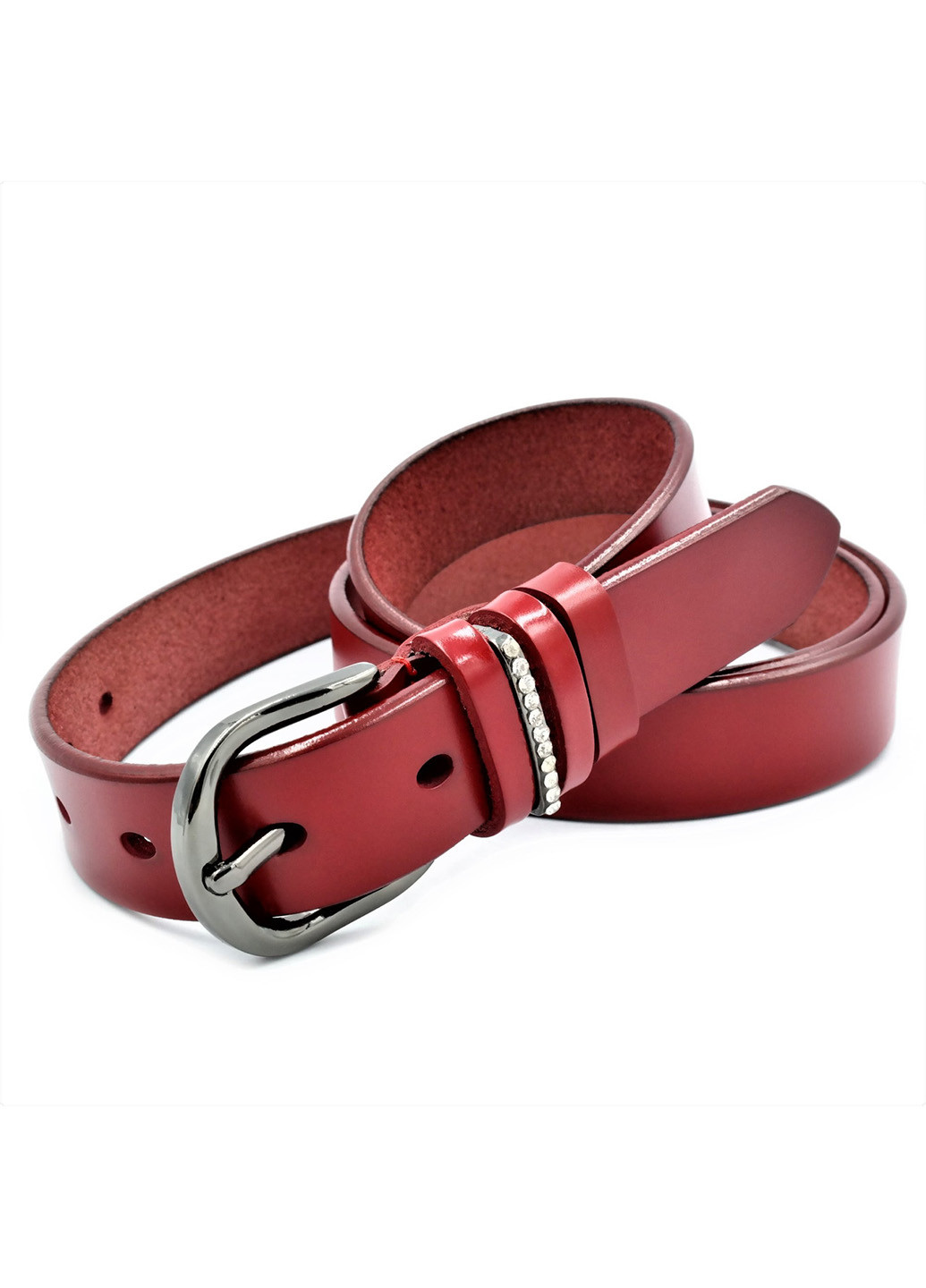 Женский кожаный ремень 110-115х3 см Weatro (210338857)