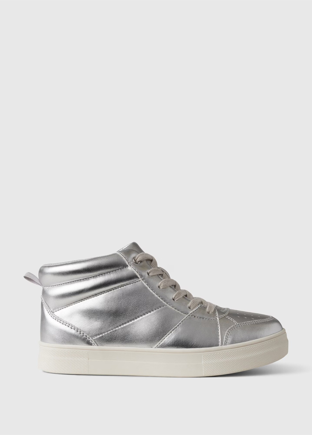 Серебряные демисезонные кроссовки Gap