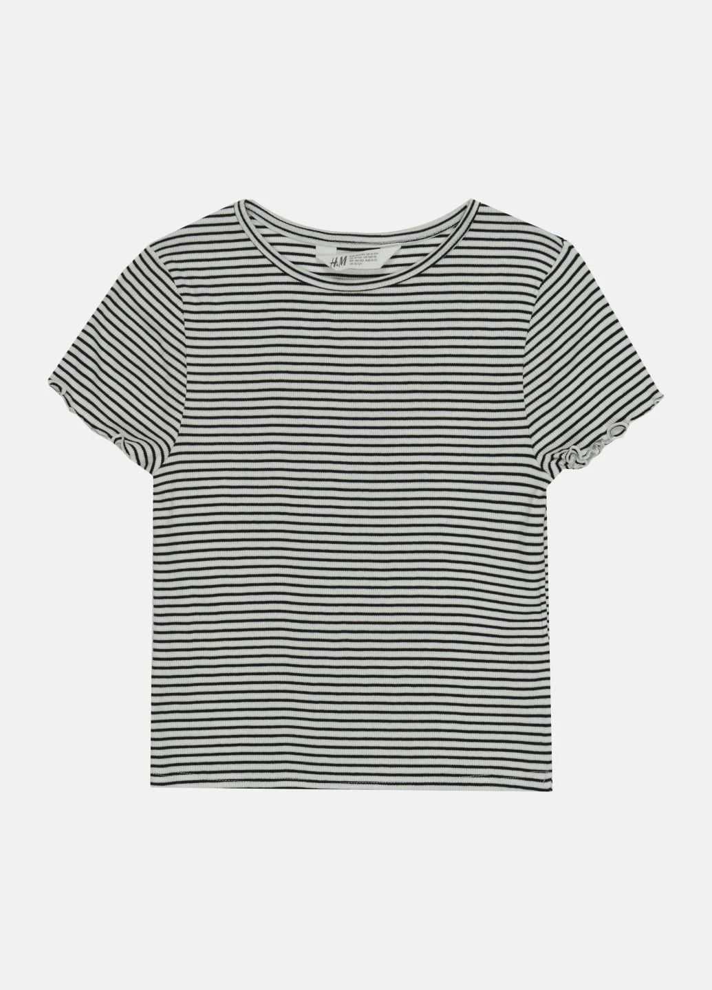Біла літня футболка H&M
