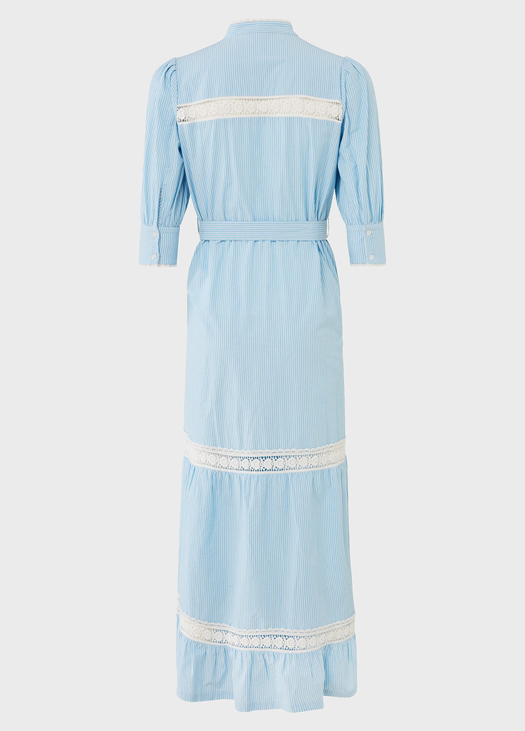 Блакитна кежуал сукня Mexx в смужку