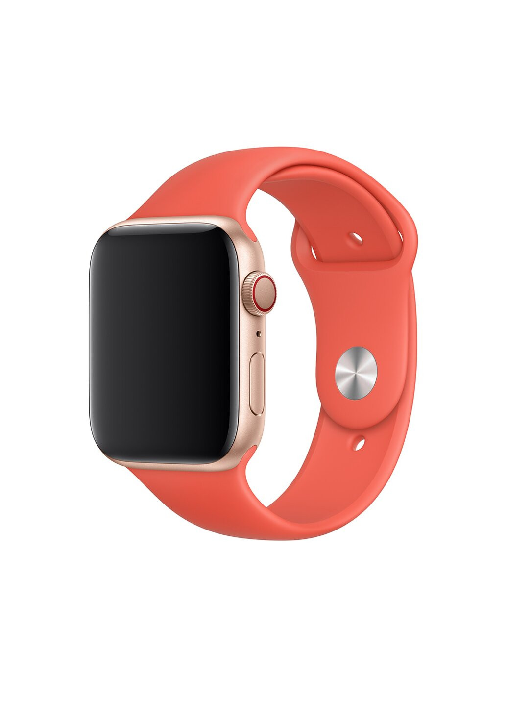Ремінець Sport Band для Apple Watch 38 / 40mm силіконовий помаранчевий спортивний size (s) Series 5 4 3 2 1size (s) Nectraine ARM (222374772)