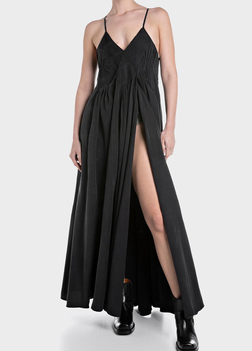 Летний женский сарафан Replay однотонный