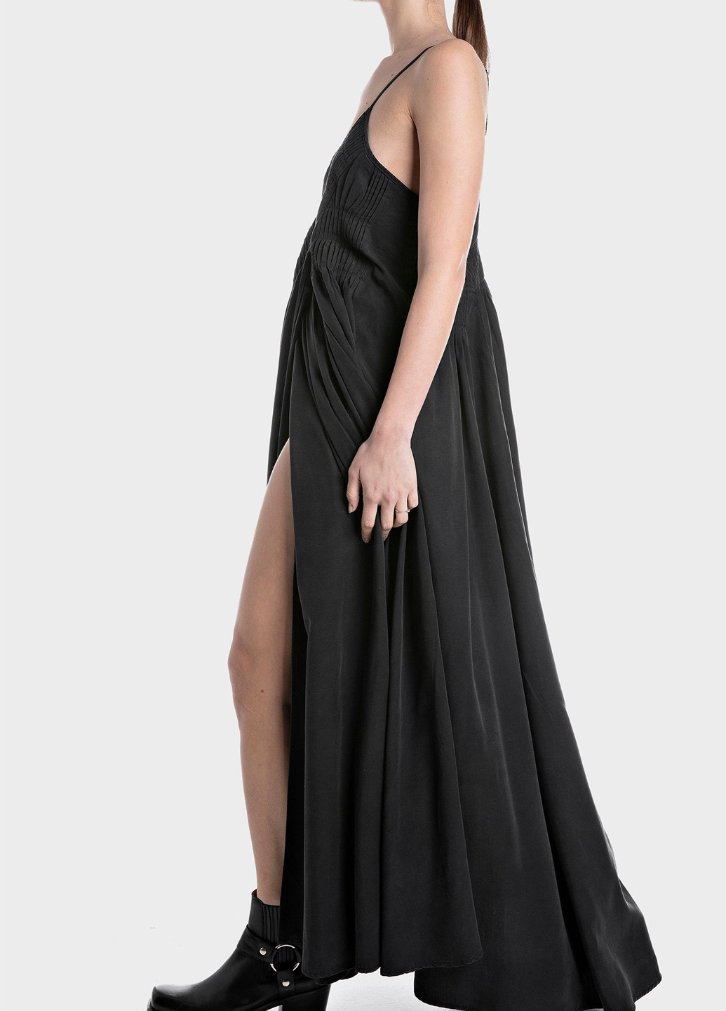 Летний женский сарафан Replay однотонный