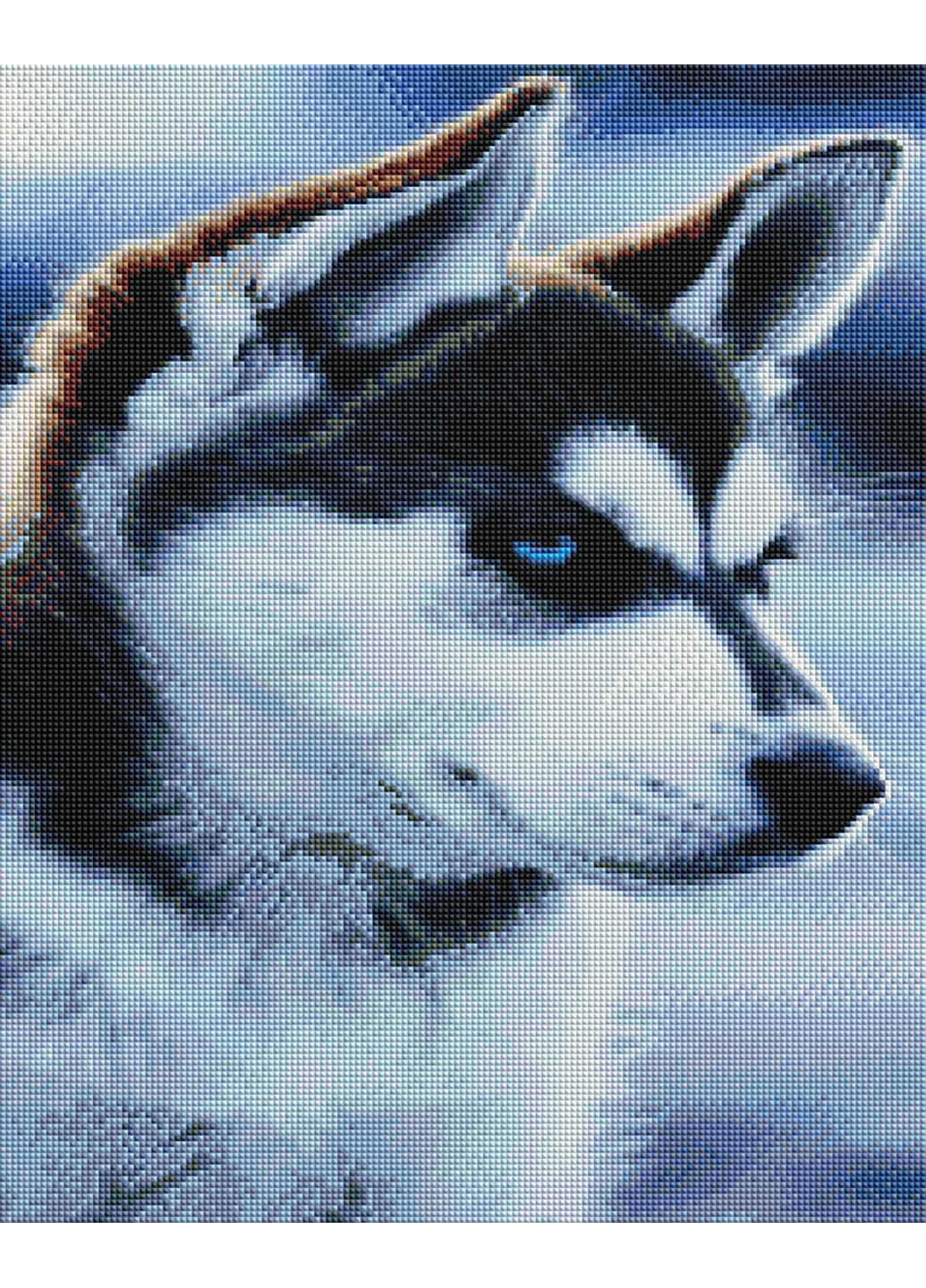 Алмазная мозаика "Хаски" 40х50 см Brushme (219025148)