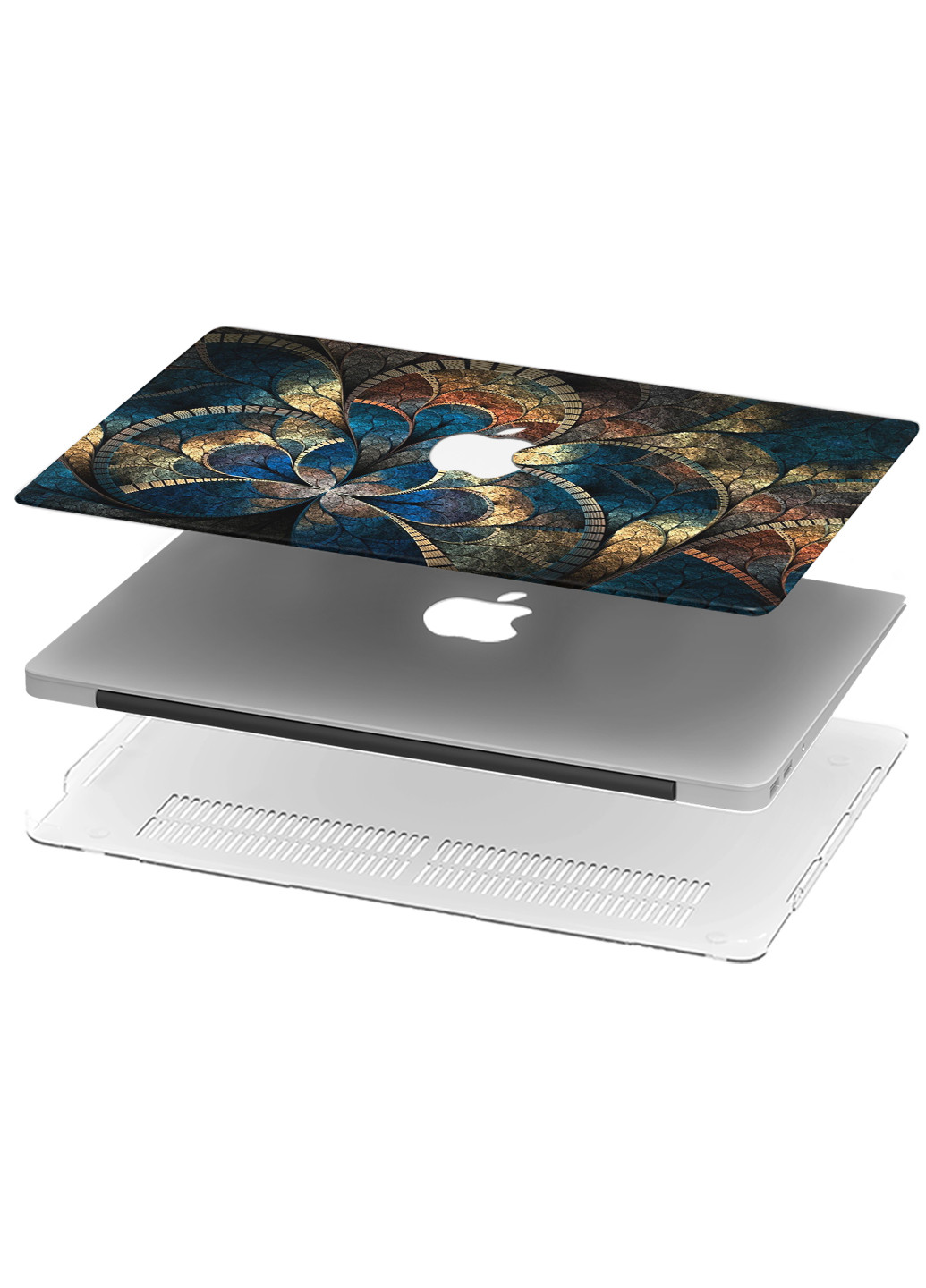 Чехол пластиковый для Apple MacBook 12 A1534 / A1931 Абстракция (Abstraction) (3365-2461) MobiPrint (218858049)