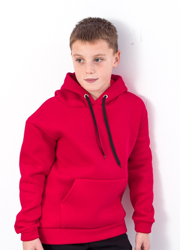 Худи для мальчика (подростковый) Носи своє 6338 красные повседневные