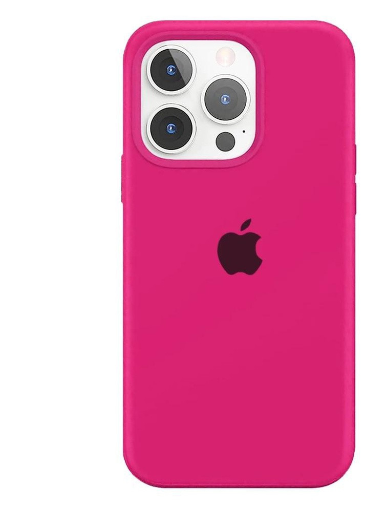 Силіконовий Чохол Накладка Silicone Case для iPhone 13 Pro Max Shiny Pink No Brand (254091914)