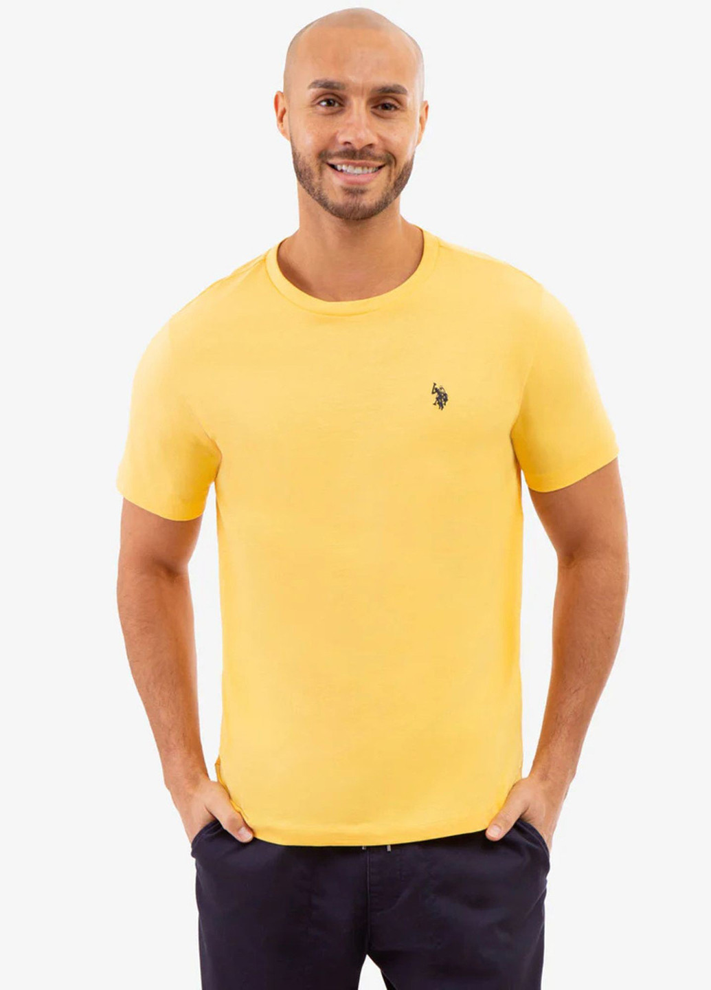 Жовта футболка U.S. Polo Assn.