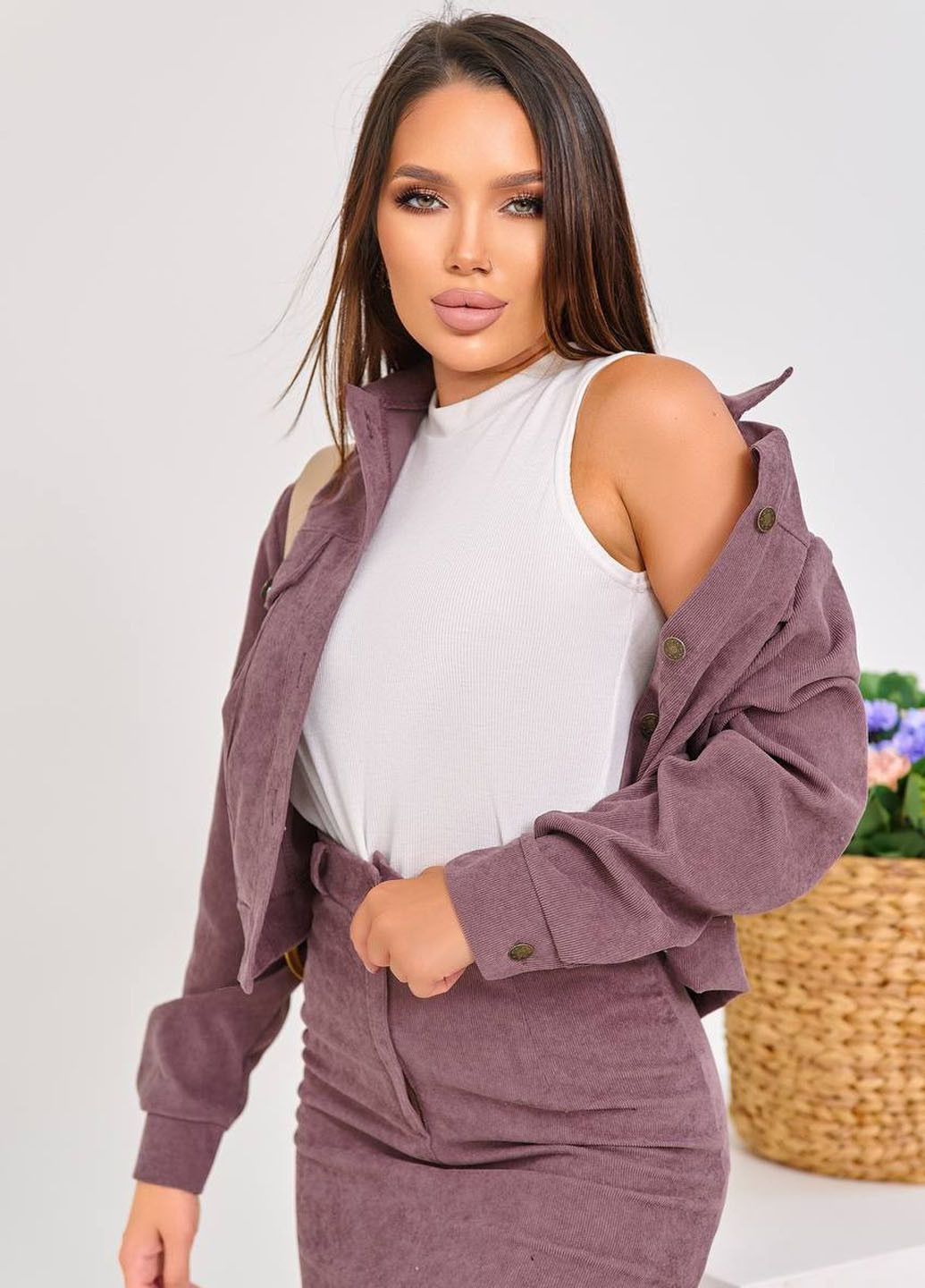 Костюм (жакет, юбка) No Brand (358867155)