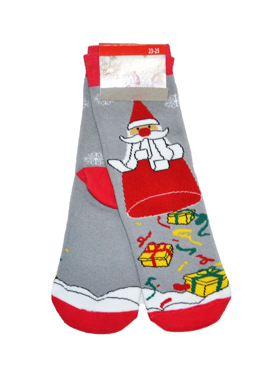 Шкарпетки Style Luxe новорічні сірі повсякденні