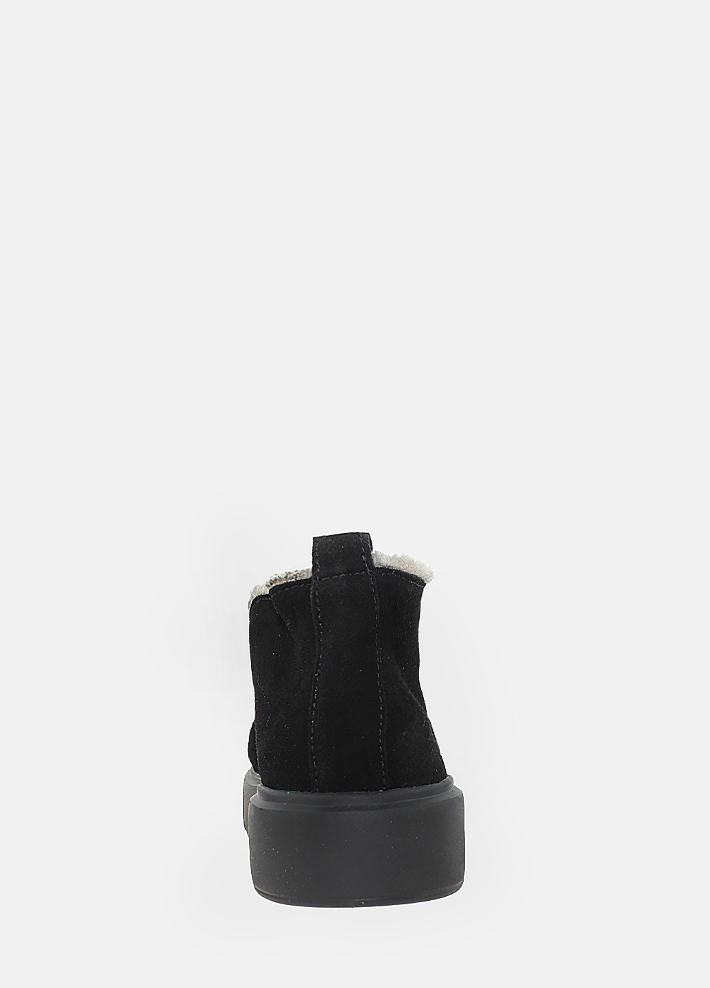 Зимние ботинки rb59314-11 черный Brionis из натуральной замши