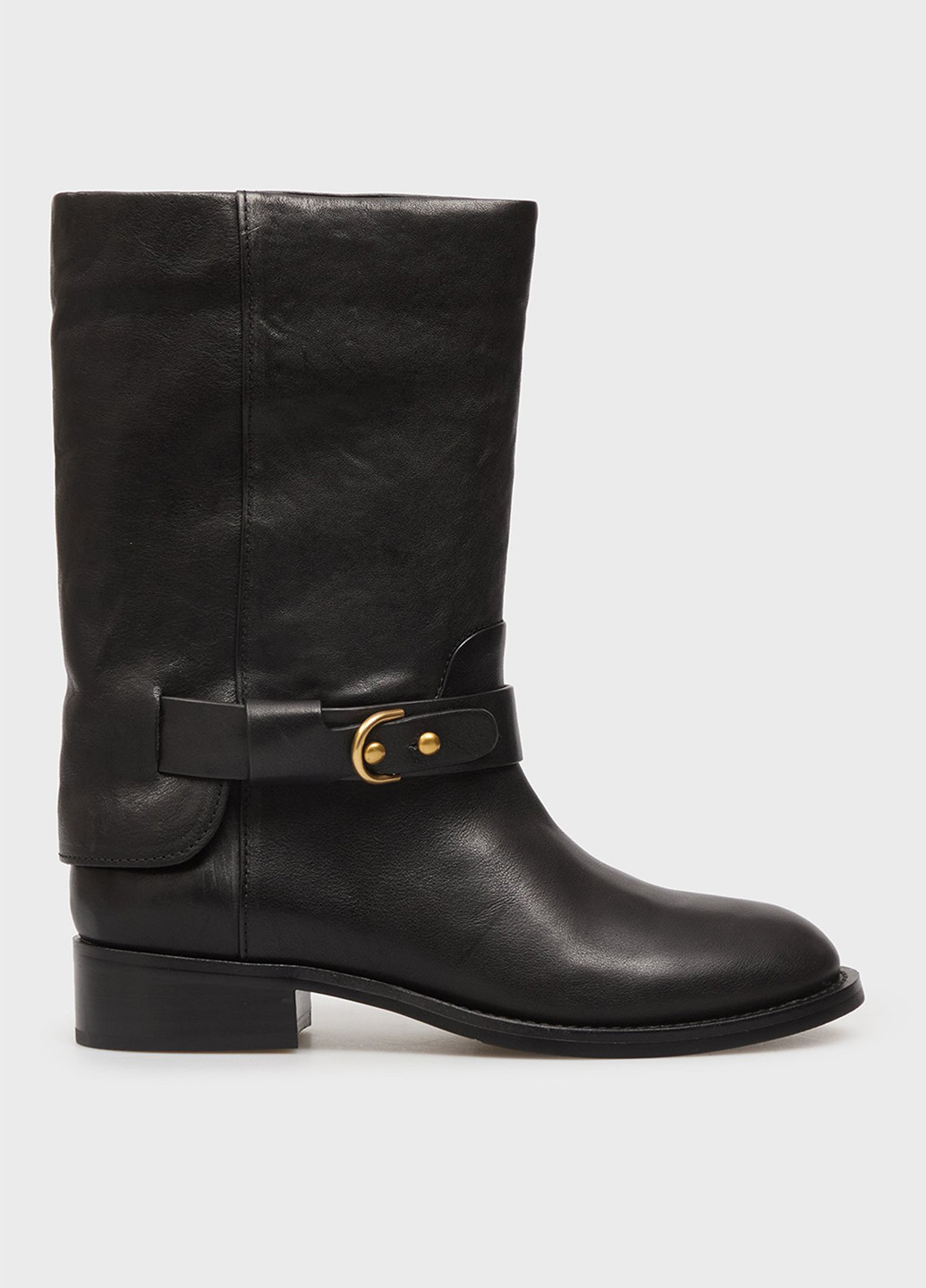 Черные осенние полусапоги PRPY