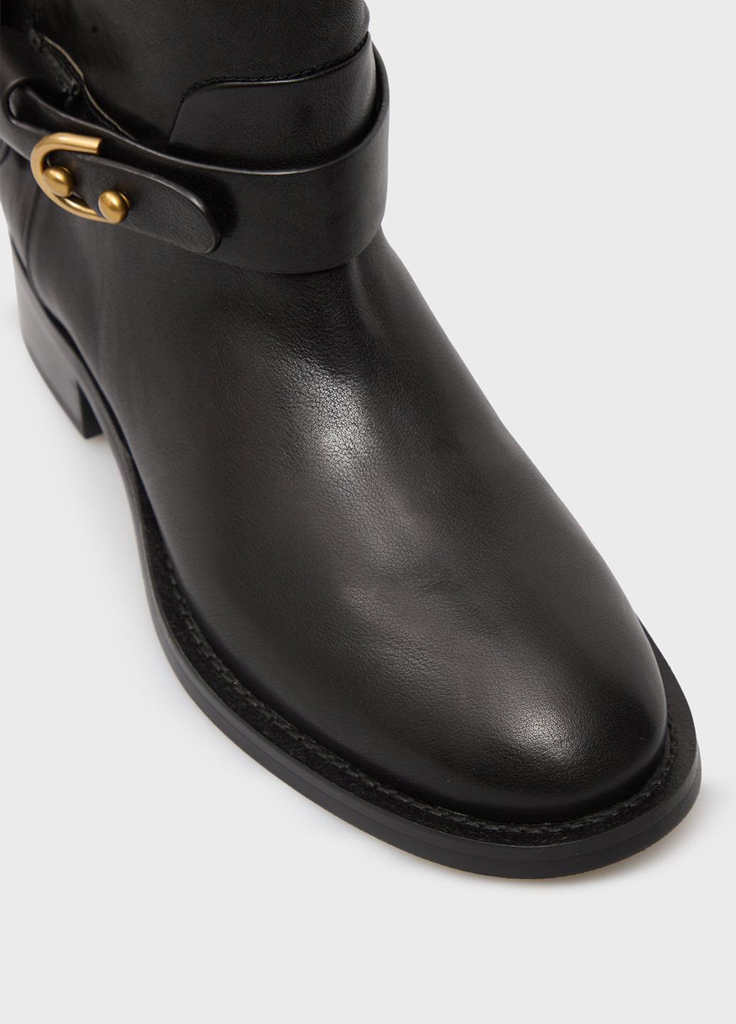 Черные осенние полусапоги PRPY