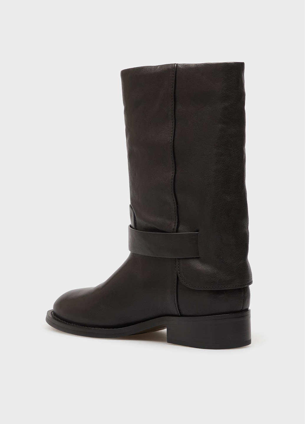 Черные осенние полусапоги PRPY