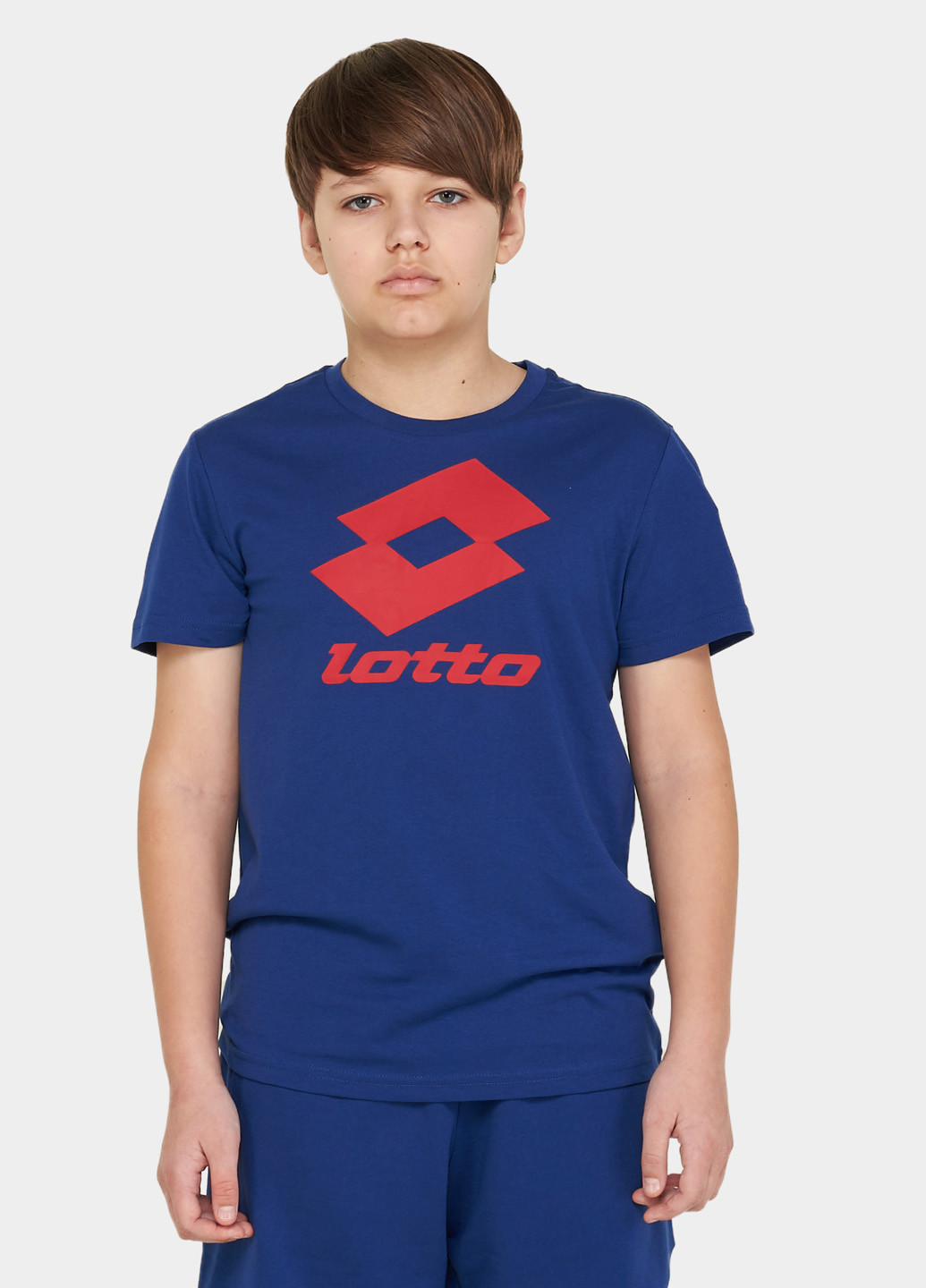 Синя літня футболка Lotto SMART B II TEE JS