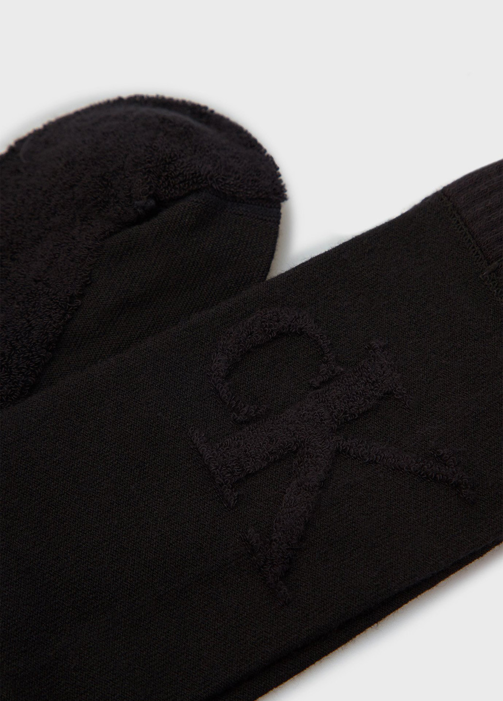 Чёрные носки Calvin Klein Jeans однотонные (347073511)