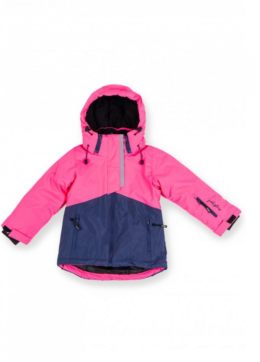 Куртка лижна дитяча Opin рожевий/синій (B6004-darkBlueHempGrey) Just Play (254421498)