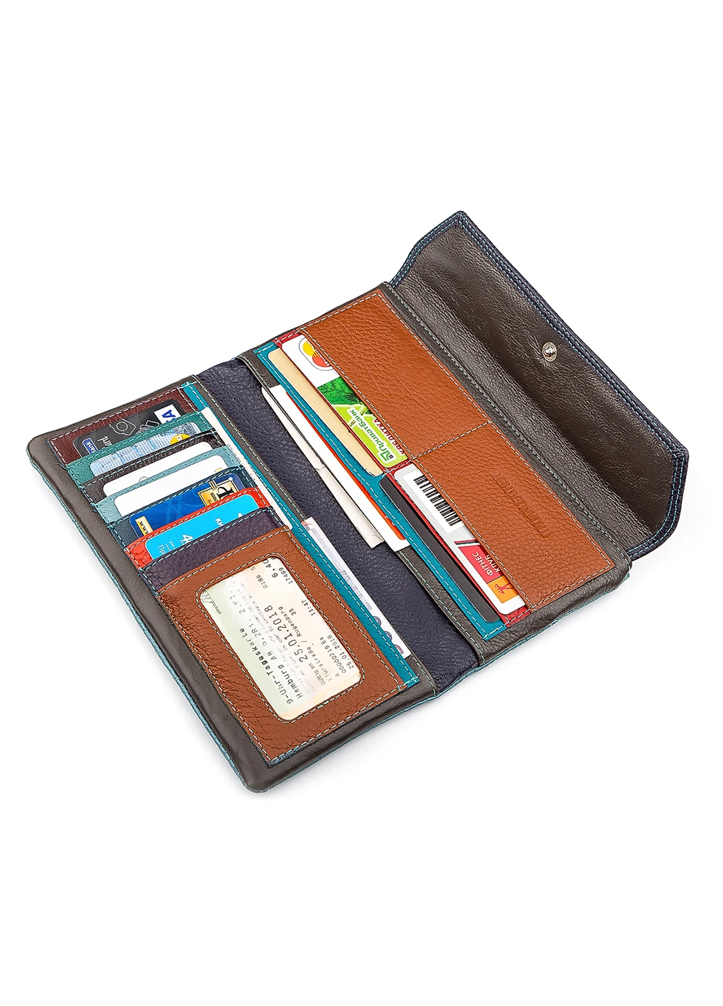 Жіночий шкіряний гаманець 19,5х10х3 см st leather (252131408)
