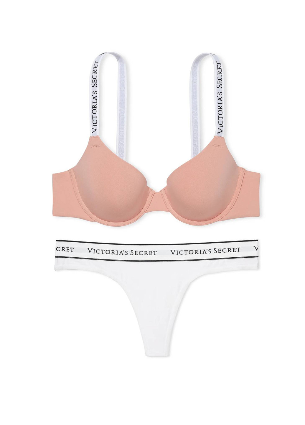 Комбинированный демисезонный комплект (бюстгальтер, трусики) Victoria's Secret