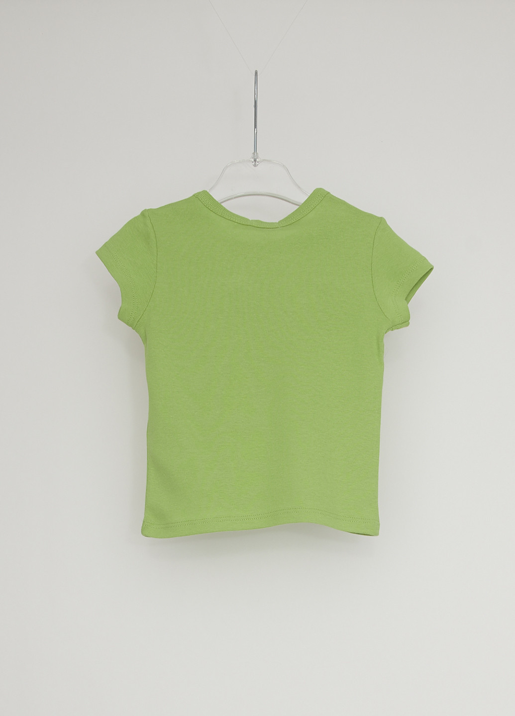 Салатовая летняя футболка с коротким рукавом United Colors of Benetton