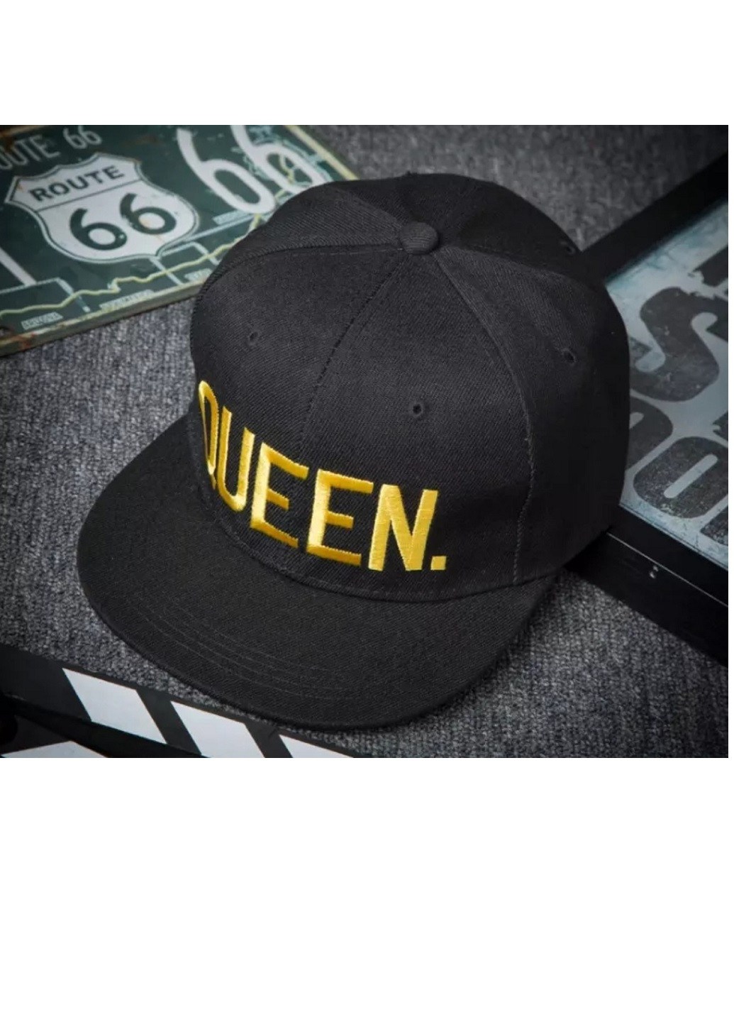 Комплект кепка снепбек Queen Королева з прямим козирком NoName (250396374)